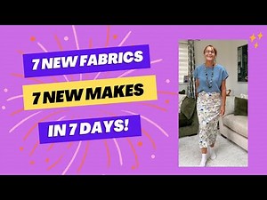 New Fabric Haul and a rail full of new makes