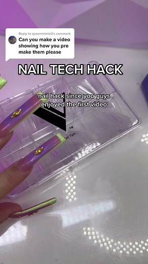 Replying to @queenmimix3 #nailtechhack #annailco #fyp #begginernailtech #acrylicnails #nailtips #vbeautypure #viraltiktok #nailtok @vbeautypure