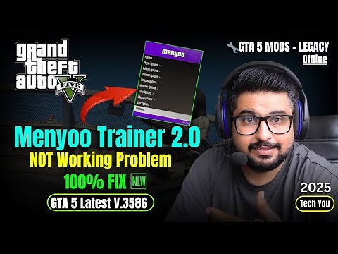 How to Fix Menyoo Trainer 2.0 Not Working in GTA 5 | 100% Solution!
