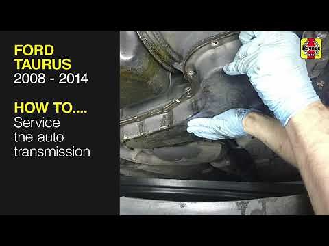 Ford Taurus (1996 - 2007) - Service the auto transmission