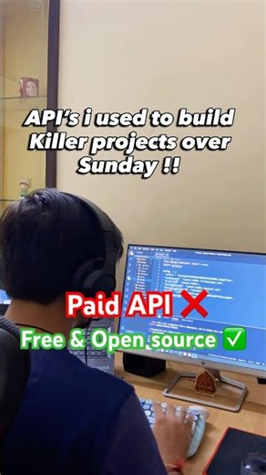 Free APIs Most Developers Don't Know About #coding #tutorial #api