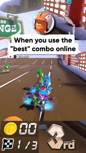 I Can't Lose with the BEST Combo Mario Kart 8 Deluxe #mariokartwii #mk #videogames #marioparty #gamer #switch #supersmashbros #supermariomaker #marioodyssey #princesspeach #supersmashbrosultimate #splatoon #supermariokart #mariokartdoubledash #nintendofan #marioandluigi #nintendogames #residentevil | Short Cat