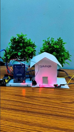 How To Build A Laser DIY Smart Home Security System with Arduino #electronics #automation #security