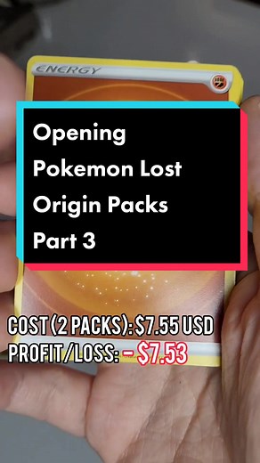 Opening Lost Origin Booster packs Part 3 #pokemoncardsopening #pokemoncardsopeningseries #lostoriginpackopening #pokemonpackopening #openingpokemonpacks