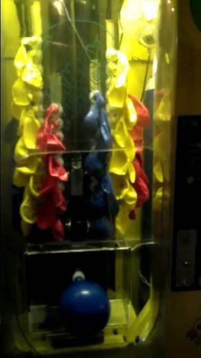 Balloon vending machine at Casa Bonita.