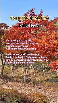 You Light Up My Life - Debby Boone (데비 분) #70smusic #oldpop #lyrics