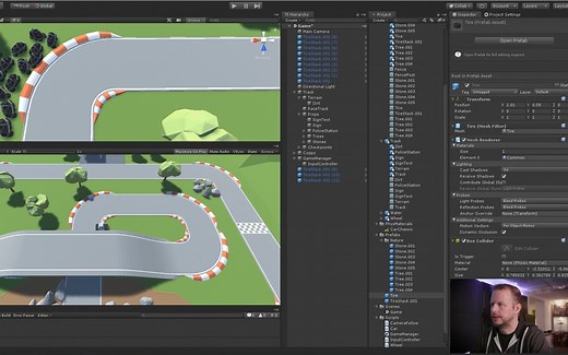 第四课：使用Unity 和 Blender 制作一款流畅的3D赛车游戏！