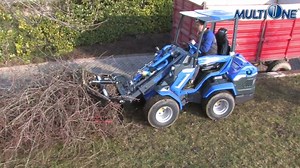 12K views · 35 reactions | MultiOne, The Arborists Friend, on hand to make light work of clean up with the silage fork or log grab attachments. Over 170 versatile attachments transforms this compact tool carrier, including flail, stump grinder, log splitter, bio shredder and more... | Multione UK | Facebook