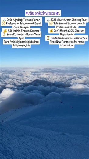 Ararat Hikes tour on Instagram: "2026 Ağrı Dağı tırmanış turu rezervasyonları açıldı! Erken rezervasyonlarda 0 indirim fırsatını kaçırmayın! Kontenjan sınırlı – Güvenli ve profesyonel rehberlik. Yerinizi ayırtmak için hemen bizimle iletişime geçin! 📩 DM | 📞 WhatsApp our contact information (iletişim bilgilerimiz) 📞 +90 530 037 6173 📧 info@ararathikes.com 🌍 www.ararathikes.com 💬 Instagram Ararathikes 💬Facebook Ararathikes 7 Günlük Ağrı Dağı Tırmanışı Turu 1. Gün: Ağrı Havalimanı veya Iğdır