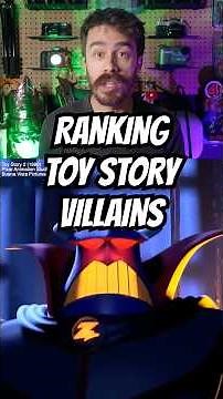 Most EVIL Toy Story Villains RANKED #toystory #shorts #pixar