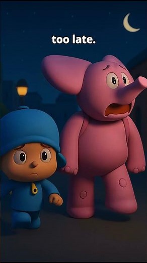 Pocoyo and Friends Sneak Into a Spooky Castle! #shorts