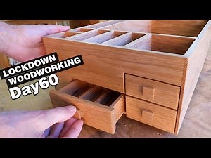 The knitting box is done and it's actually pretty cool! LOCKDOWN Day 60