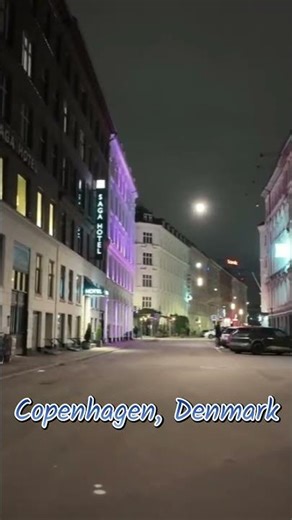 Quiet Night Walk in Copenhagen 🇩🇰