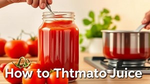 how to thicken tomato juice? - Test Food Kitchen