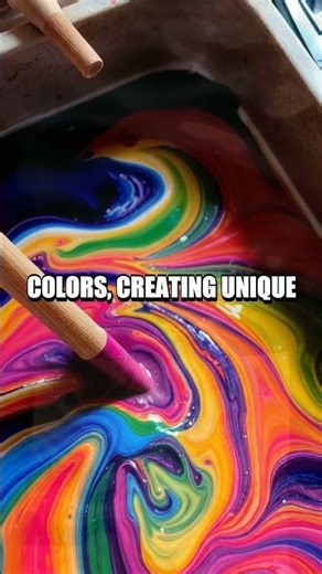 Crafting Playful Paper Marbling Art