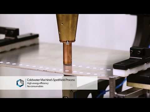 Refill Friction Stir Spot Welding, SpotMeld from Coldwater Machine