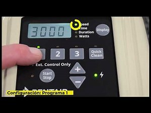 Programación Bomba de piscina de velocidad variable - Casa Laszlo SuperFlo VS Variable Speed Pump