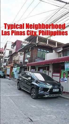 Typical Neighborhood in Las Pinas City, Philippines