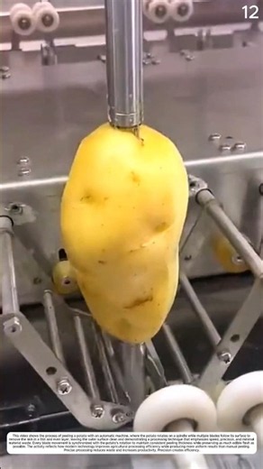Automatic Potato Peeling: How Precision Rotation Improves Processing Efficiency