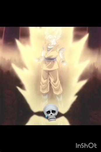 goku transform ssj💀 #goku #dragonball #edit
