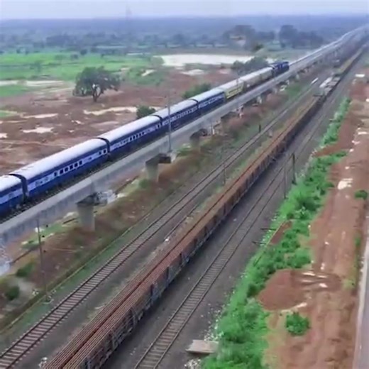 Successful speed trial at 130 kmph on one of Asia’s longest, newly built Grade Separator bridge at Katni. | Ashwini Vaishnaw