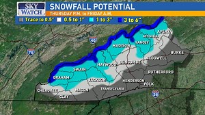 Winter Weather Advisory issued for some WNC counties