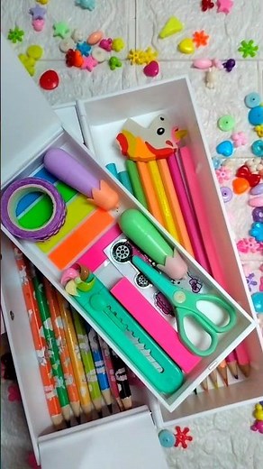 unicorn lock pencil box geometry box, unicorn stationery, pencils eraser, #backtoschool #shortsvideo