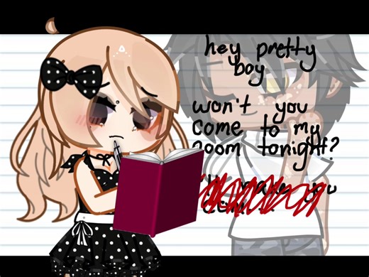 [ #soseleste ] — 🗝️ : can we ignore my handwriting idk why my hand was so shaky. 🥹 // ft @ꨄ yes okay ^_^ ( #fyp #gachaedit #gacha #tween )