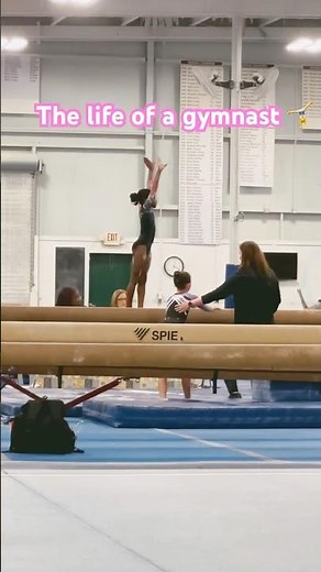 Born to do this! 🤸🔥2025 level 4 beam drill #gymnasticslife #simonbiles #usagymnastics #motivation