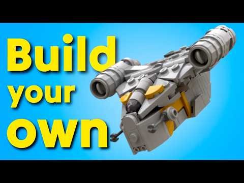 How to build a mini LEGO RAZOR CREST from “THE MANDALORIAN”