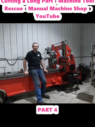 Metal Planer Milling Machine Cutting a Long Part - Machine Tool Rescue - Manual Machine Shop - YouTube (4)