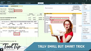 Tally Tool Tip | Sticky Notes for Tally | Notification TDL for Tally | 2022 Best Free Tally Prime and Tally ERP9 TDL - e2t