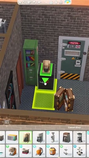 Conspiracy Sim Apartment 🌵 #thesims4