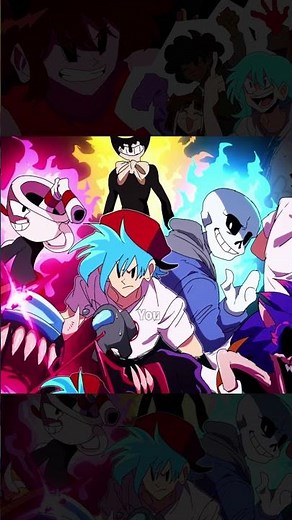 FNF An Anime Fight? in this economy?! #fnf #animation #fnfaniamtion