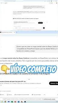 💻🤖 How to CREATE a MIND MAP with CHATGPT compatible with POWERPOINT EASILY and FAST