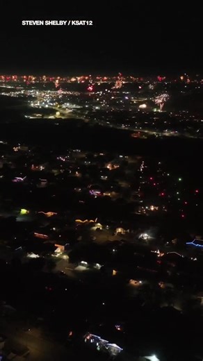 🎆 FIREWORKS FOR MILES!🎇 Check out this drone video showing San Antonio ringing in 2026 with a BANG! 📸 If you have video from last night you want to share, send it to us via KSATConnect and we could use it on-air and online! https://www.ksat.com/news/local/2026/01/01/drone-footage-viewer-videos-capture-san-antonio-ringing-in-2026/?utm_source=facebook&utm_medium=social&utm_campaign=snd&utm_content=ksat12 | KSAT 12 & KSAT.com
