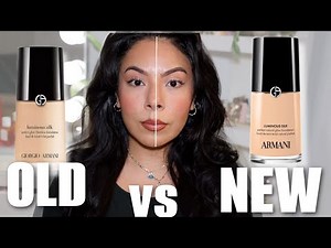 Armani Luminous Silk NEW vs OLD Foundation.... Did they ruin it? 👀