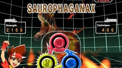 Dinosaur King Arcade Game 恐竜キング - Secret Battle - Saurophaganax