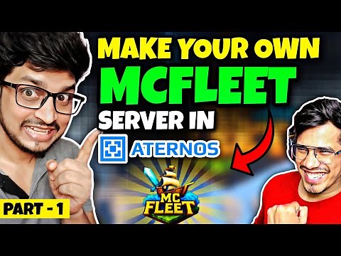 How To Make a Minecraft Server Like McFleet in Aternos | Make Server like ‪@GamerFleet‬