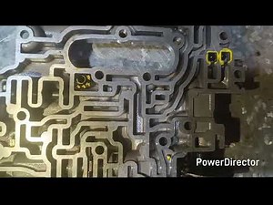 A340f/A343 e valve body diagram video