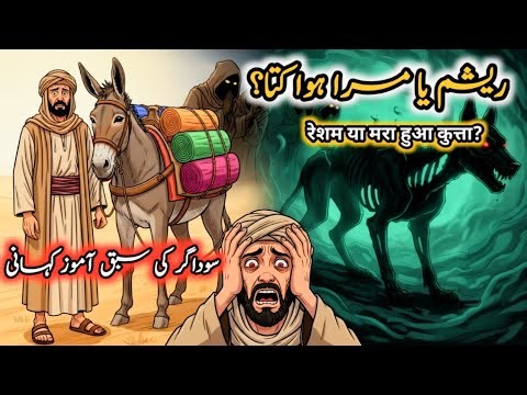 3 Thagon Ne Ek Sodagar Ko Kaise Barbad Kiya? 😱 Sabaq Amoz Kahani