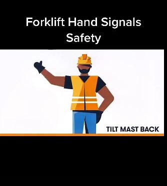 Forklift Hand Signals #fyp #forklift #femaleforkliftoperator #certitfiedforkliftoperator