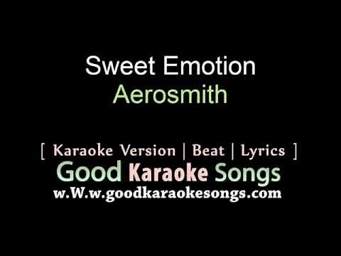 Sweet Emotion - Aerosmith (Lyrics Karaoke) [ goodkaraokesongs.com ]