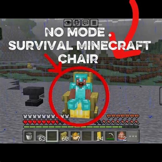 Minecraft new mod chair #minecraft