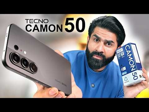 TECNO CAMON 50 Unboxing & Price in Pakistan 🔥
