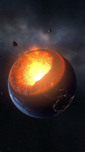What happens if Moon crashed into Earth in Solar Smash?
