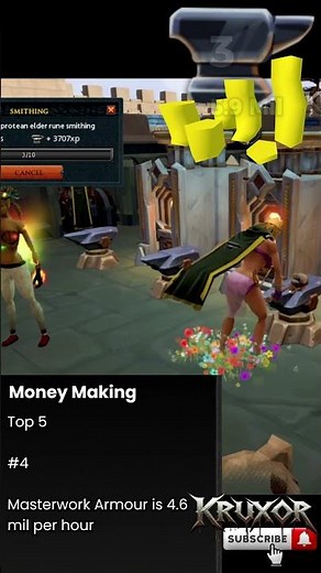 Top 5 Money Making in Smithing! 2025 #runescape3