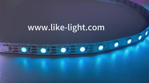 Waterproof 3pin DC5V Light RGB WS2811 WS2812B Addressable LED Strip