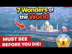 Taj Mahal Aerial View | Agra’s Iconic Wonder | Sunrise Beauty from Above