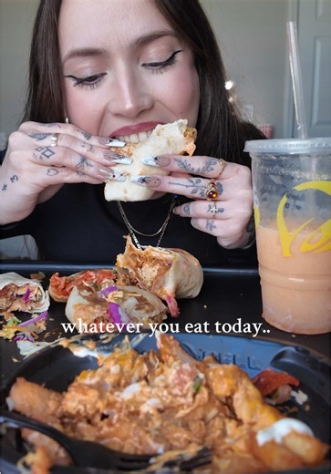 La experiencia del mukbang de Taco Bell: ¡deliciosa después de la comida!